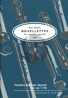 Swerts Novelettes 4 Recorders (SATB) (Score/Parts)