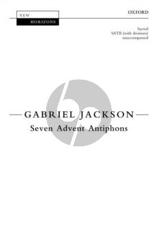 Jackson 7 Advent Antiphons SATB (with div.)