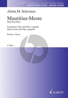 Schronen Mauritius Messe SATB (lat.)