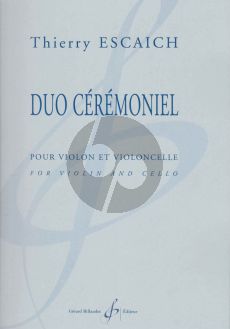 Escaich Duo Cérémoniel Violon et Violoncelle