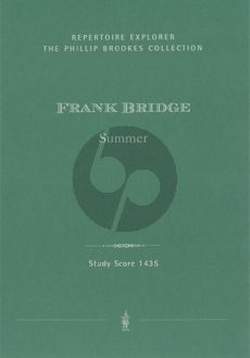 Bridge Summer. Tone poem for orchestra Score