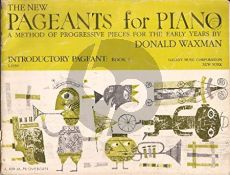 Waxman New Pageants for Piano: Introductory Pageant Book 1