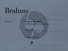 Brahms Ungarische Tanze for Piano 4 Hands (Komplett) (Walter Georgii)