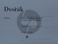 Dvorak Slawische Tanze Op.46 Klavier 4 Hd.