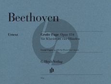 Beethoven Grosse Fuge Op.134 Klavier 4 hd (edited by Ernst Herttrich) (Henle-Urtext)
