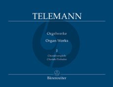 Telemann Orgelwerke vol.1 Choralvorspiele (Traugott Fedtke)