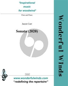 Carr Sonata (2020) Flute and Piano (Grading: 7 to 9)