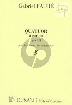 Quatuor a cordes Op.121