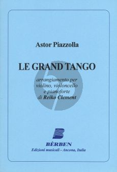 Piazzolla - Le Grand Tango (Score/Parts) (arr. Reiko Clement)