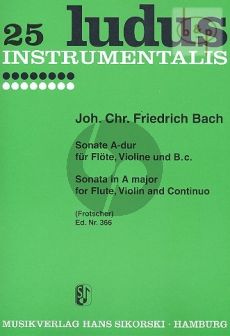 Sonata A-major (Flute-Violin-Bc)