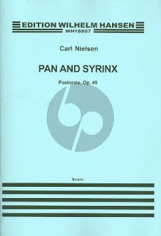 Nielsen Pan and Syrinx Op. 49 Orchestra (Full Score)