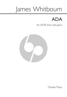 Whitbourn Ada SATB-Piano (Vocal Score)