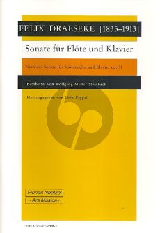 Draeseke Sonate (nach Op.51) Flöte-Klavier