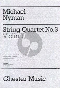 Nyman String Quartet No.3 (Parts)