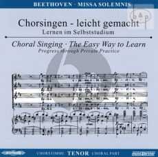 Missa Solemnis D-dur Op.123 (Soli-Chor-Orch.) (Tenor Chorstimme)