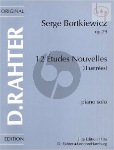 12 Etudes Nouvelles Op.29 for Piano