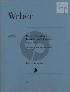6 Sonaten Op.10(b) fur Violine und Klavier