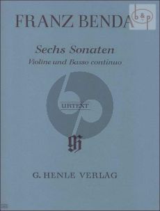 6 Sonatas (edited by Sonja Gerlach)