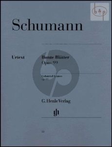 Schumann Bunte Blatter Op. 99 Klavier (Ernst Herttrich)