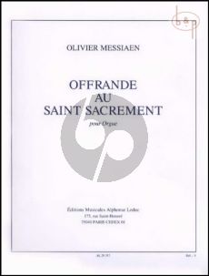 Offrande aux Saint-Sacrement