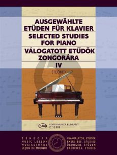 Selected Studies Vol. 4 for Piano