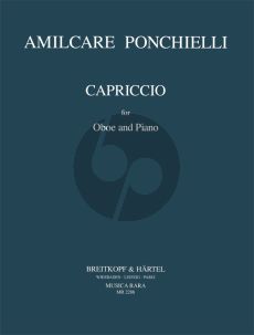 Ponchielli Capriccio Oboe-Piano (Caldini)