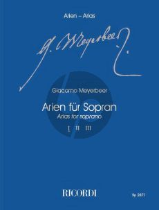 Meyerbeer Arien für Sopran Vol.1 (Klaus Tasdorf)