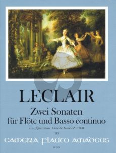 Leclair 2 Sonatas (from Quatrieme Livre de Sonates [1743]) Op.4 No.2 e-minor & Op.4 No.7 G-major) (Morgan) (Continuo W.Kostujak)