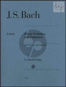 Bach Kleine Praeludien & Fughetten (without fingering!!)