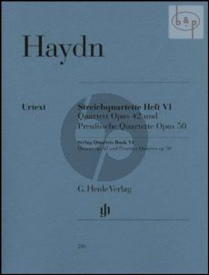 Streichquartette Vol.6 Op.42 & Op.50 (Parts)