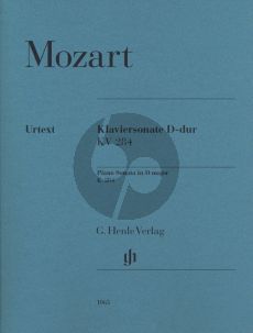 Mozart Sonata D-major KV 284 (205b) for Piano Solo (Edited by Ernst Herttrich - Fingering by H.M.Theopold) (Henle-Urtext)