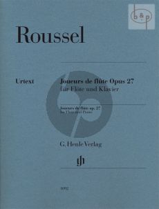 Joueurs de Flute Op. 27 Flute and Piano