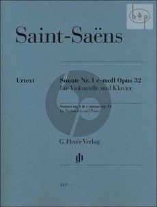 Saint-Saens Sonate No.1 c-minor Op.32 Violoncello-Piano