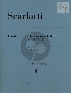 Sonata E-major K.380 /L.23 Harpsichord