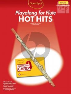 Guest Spot Hot Hits Playalong for Flute Book with Audio Online