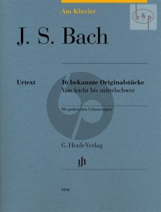 Bach am Klavier (16 Bekannte Originalstucke)