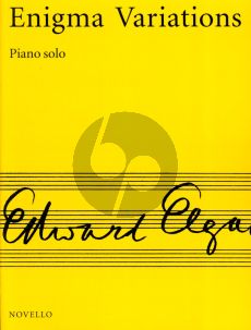 Elgar Enigma Variations Op.36 Piano solo