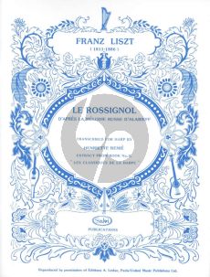 Liszt Le Rossignol for Harp (Renie)