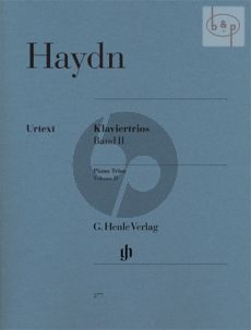 Haydn Klaviertrios Vol. 2 (edited by Wolfgang Stockmeier) (Henle-Urtext)