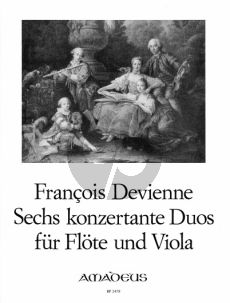 Devienne 6 konzertante Duos Op. 5 Flöte und Viola (Stimmen) (Bernhard Pauler)