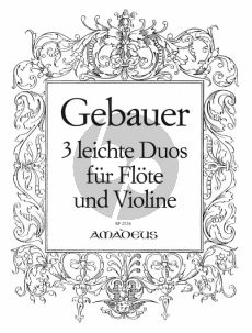 Gebauer 3 Brillante & Leichte Duos