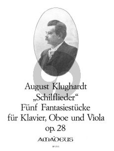 Klughardt Schilflieder (5 Fantasiestucke) Op.28 (Piano-Oboe-Viola) (Score/Parts) (Pauler-Druner)