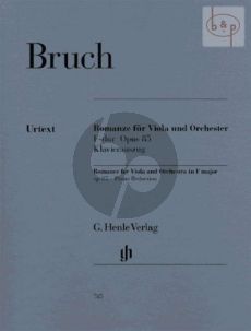 Bruch Romanze F-dur Op.85 Viola und Klavier (Gertsch/Bruch/Weber)