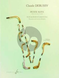 Debussy Petite Suite 4 Sax. (SATB) (Partition/Parties)