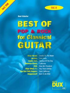 Best Of Pop & Rock for Classical Guitar Vol.8