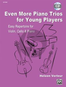 Verleur Even More Piano Trios Violin-Violoncello-Piano (Bk-Cd)