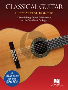 Classical Guitar Lesson Pack (Boxed Set with four Publications and one DVD in one great package) (Book with Audio online)