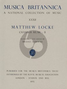 Locke Chamber Music II (edited by Michael Tilmouth)