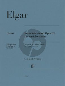 Elgar Serenade in e minor op. 20 for String Orchestra