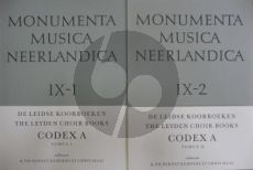 Album De Leidse Koorboeken / The Leyden Choir Books Codex A Tomus I-II Complete Set